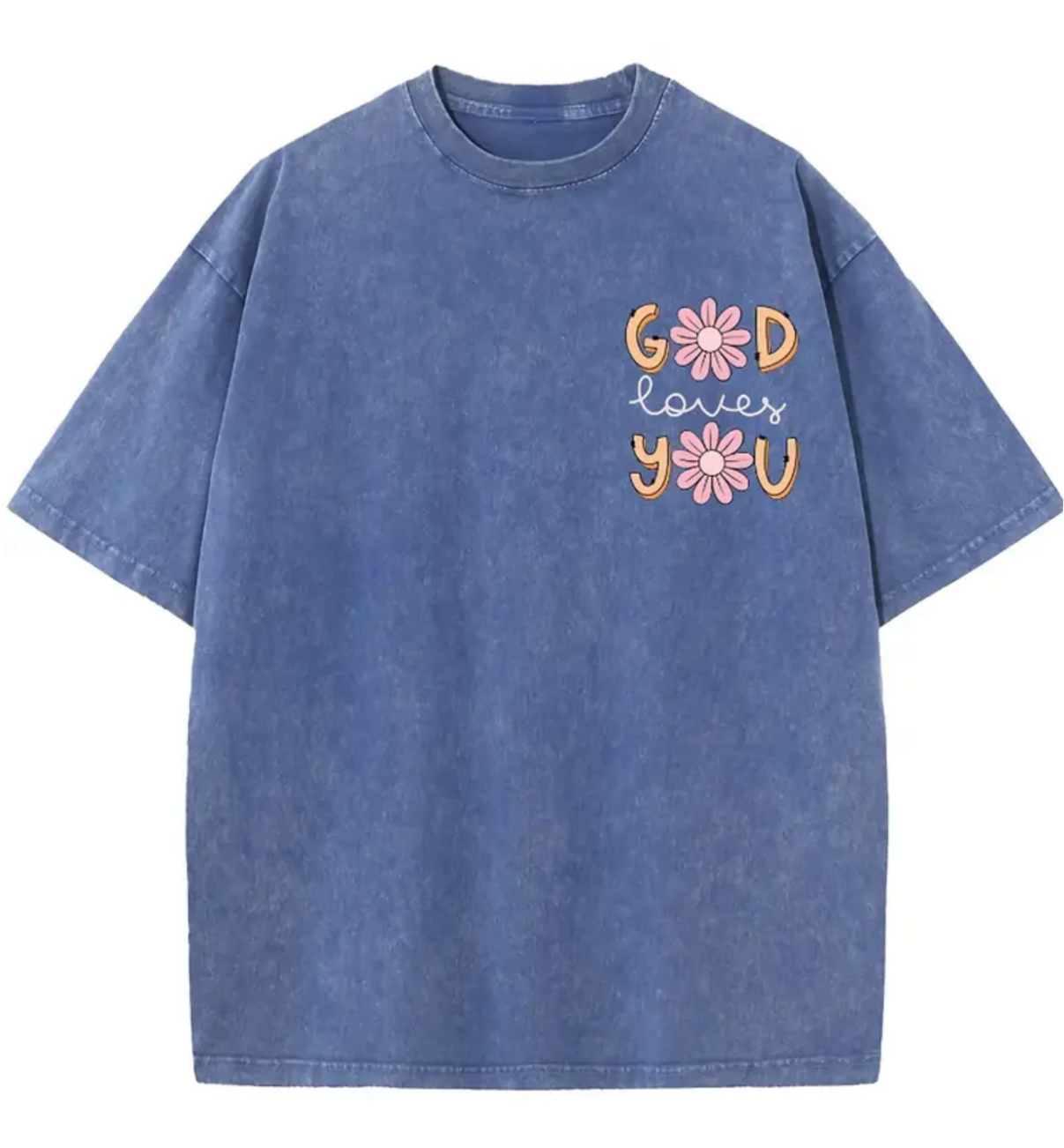 Blusas Coloridas Con Mensaje Positivo de Dios, Ideal Para llevar en Temporadas de Primavera🌸, Cuaresma✝️, Verano☀️