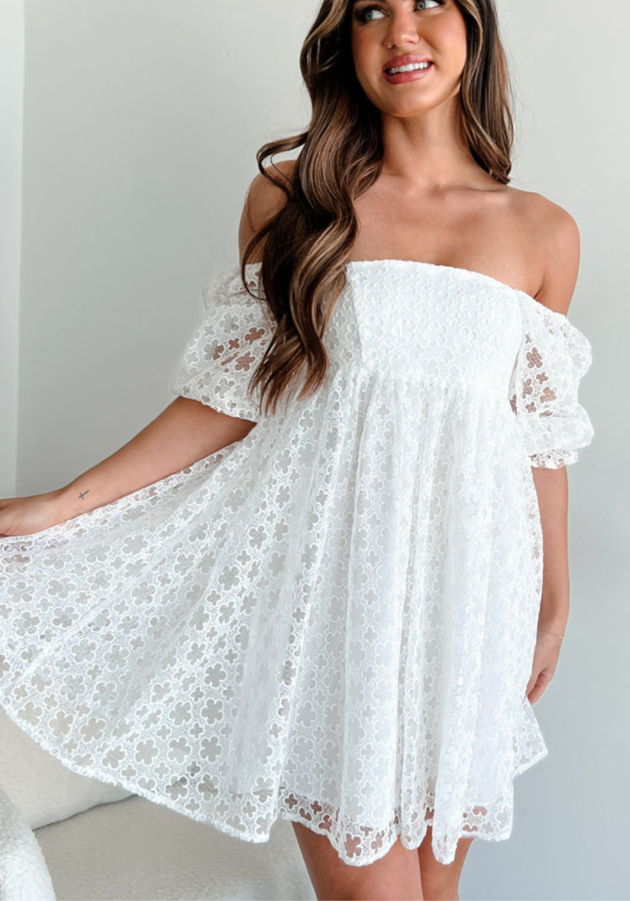 ✨Drees white🤍shine✨