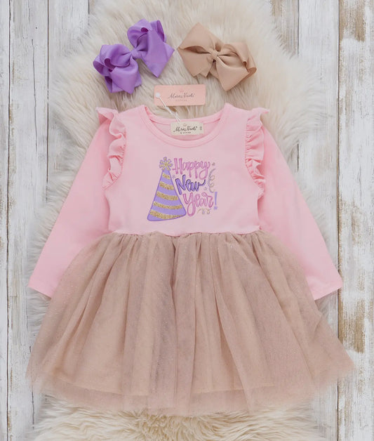 Happy New Year Girls Dress 👗🪄💕