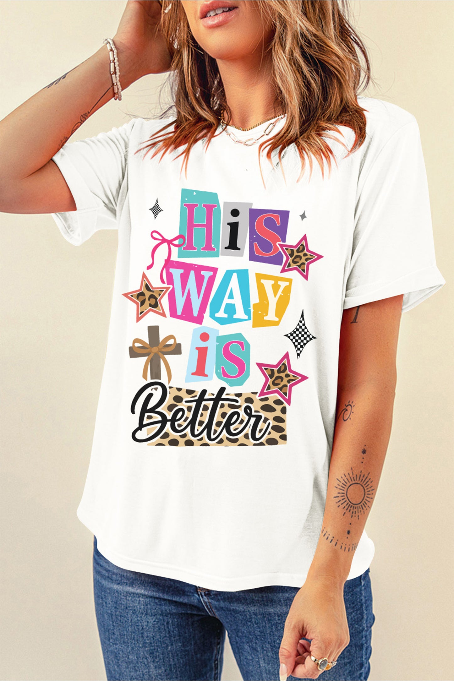 White His Way Is Better Easter Celebration Tee💕
