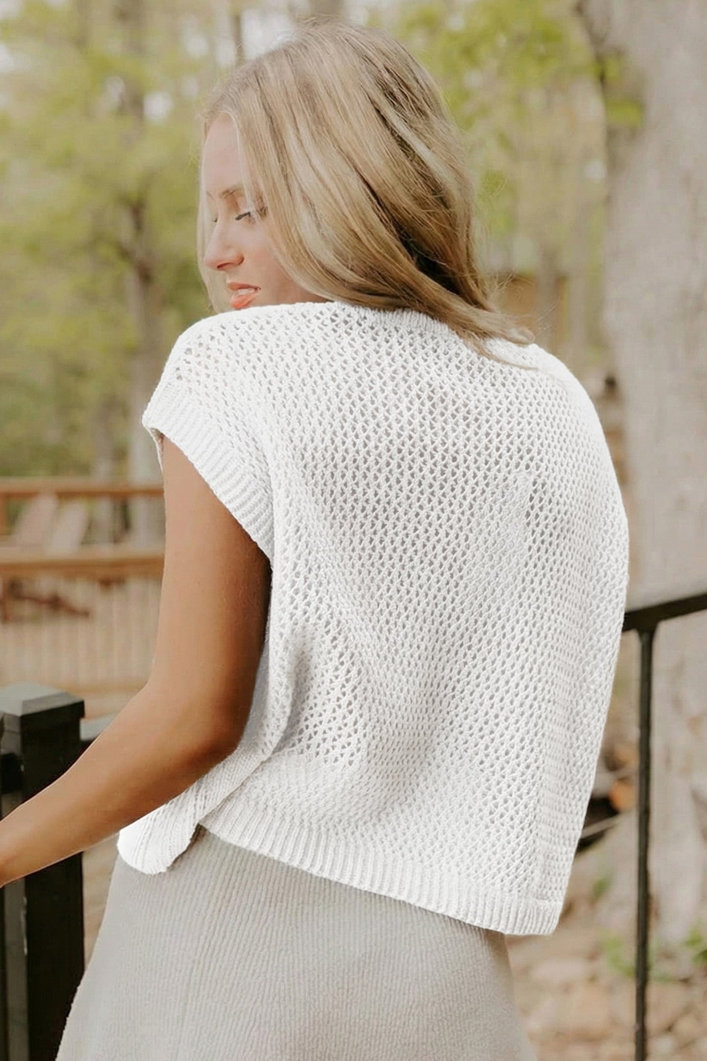 Fiery Red Flag Graphic Short Sleeve Sweater Top🇺🇸🎆