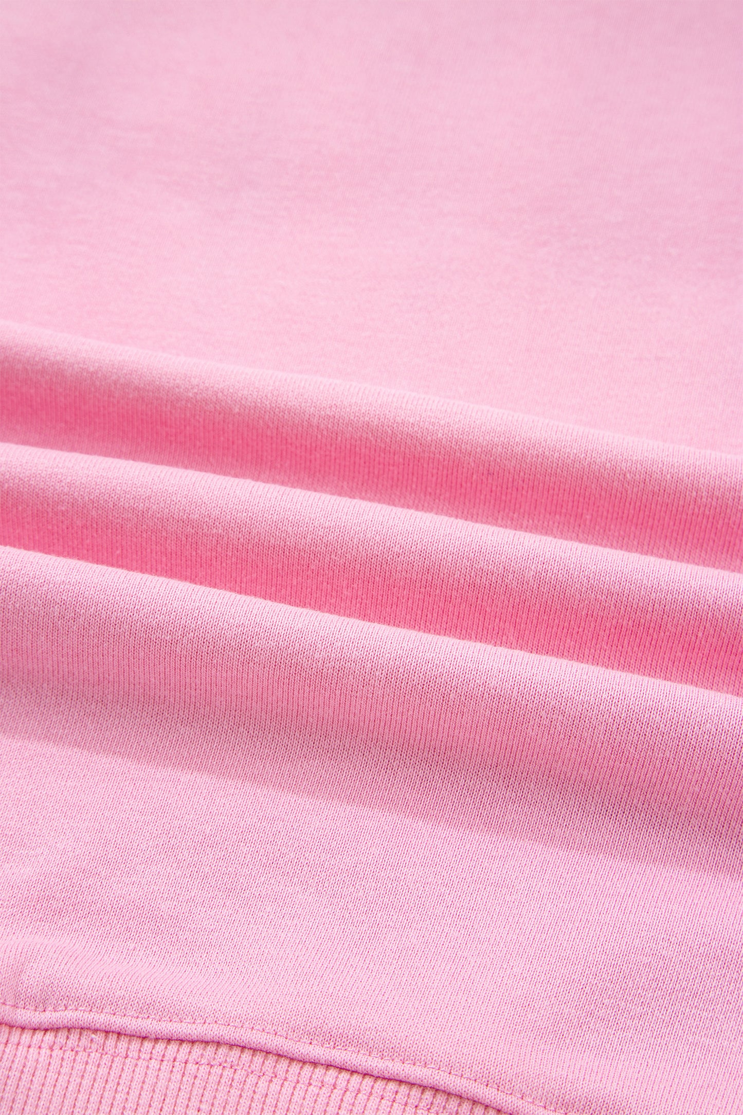 White Bow Sequin XOXO Letter Graphic Exposed Seam Baggy Sweatshirt