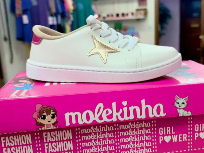 💕Tennis💕with star🌟for girls 👧🏻 from the Molekinha line💕