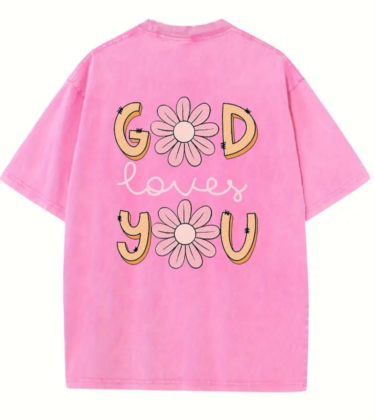 Blusas Coloridas Con Mensaje Positivo de Dios, Ideal Para llevar en Temporadas de Primavera🌸, Cuaresma✝️, Verano☀️