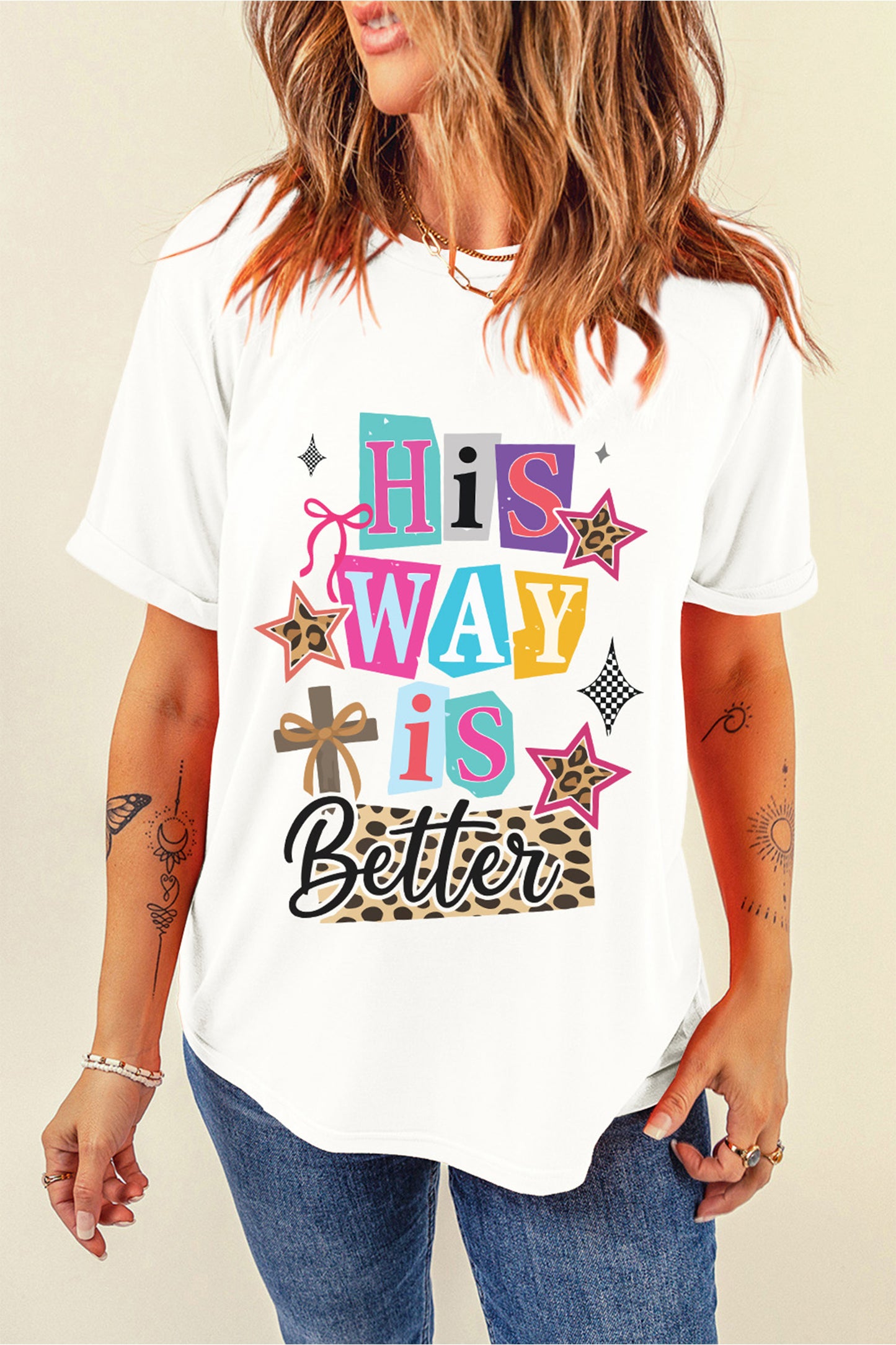 White His Way Is Better Easter Celebration Tee💕